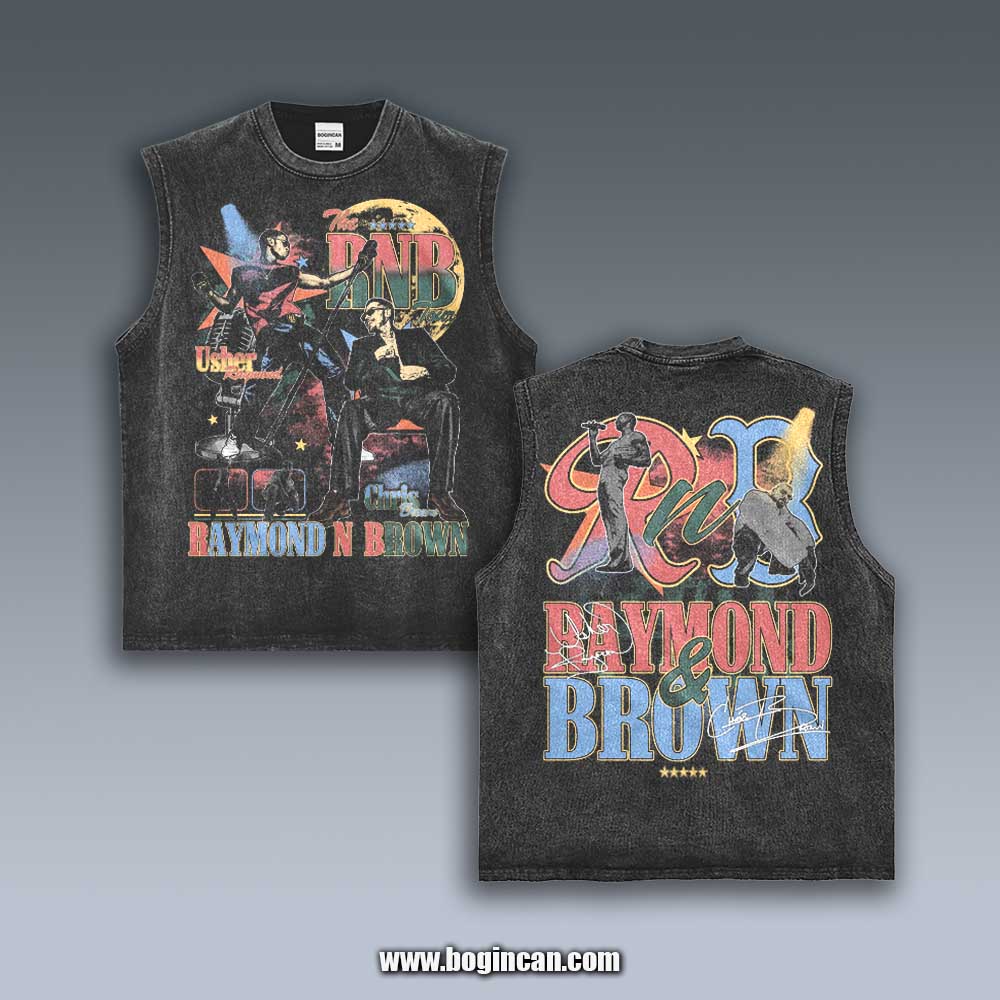 VINTAGE TANK TOP | CHRIS BROWN AND USHER R&B TOUR V4.28.3