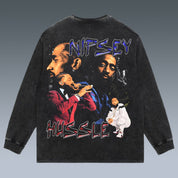 VINTAGE LONG SLEEVE TEE | NIPSEY HUSSLE