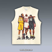 VINTAGE TANK TOP | KOBE AND JORDAN AND JAMES V9.8
