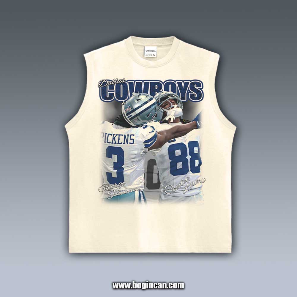 VINTAGE TANK TOP | CEEDEE LAMB AND GEORGE PICKENS