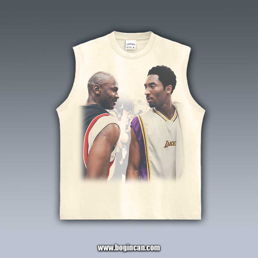 VINTAGE TANK TOP | KOBE AND JORDAN V12.4