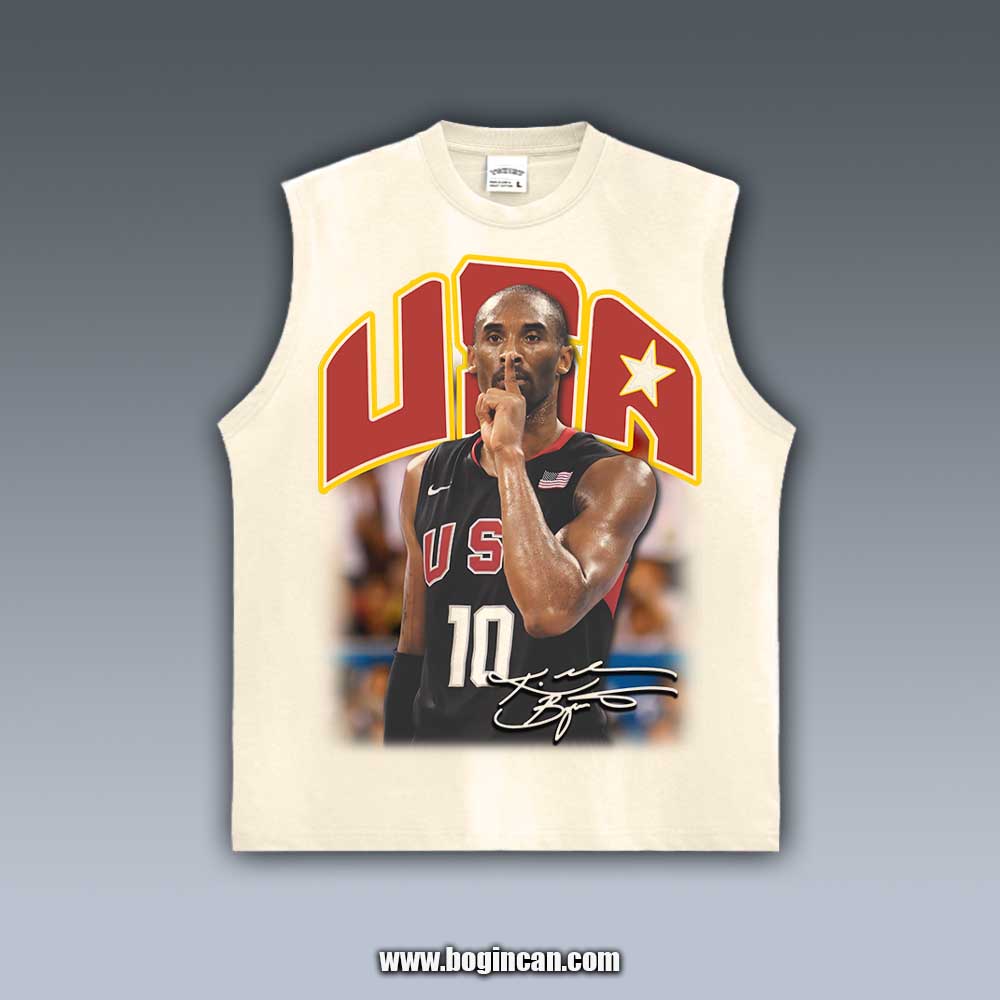VINTAGE TANK TOP | USA KOBE V12.4