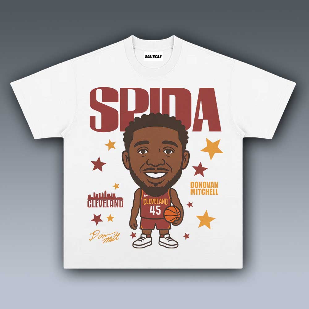 VINTAGE TEE | DONOVAN MITCHELL CARTOON TEE