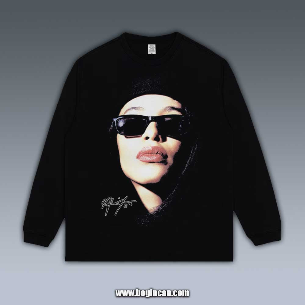 VINTAGE LONG SLEEVE TEE | AALIYAH 5.26