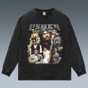 VINTAGE LONG SLEEVE TEE | USHER