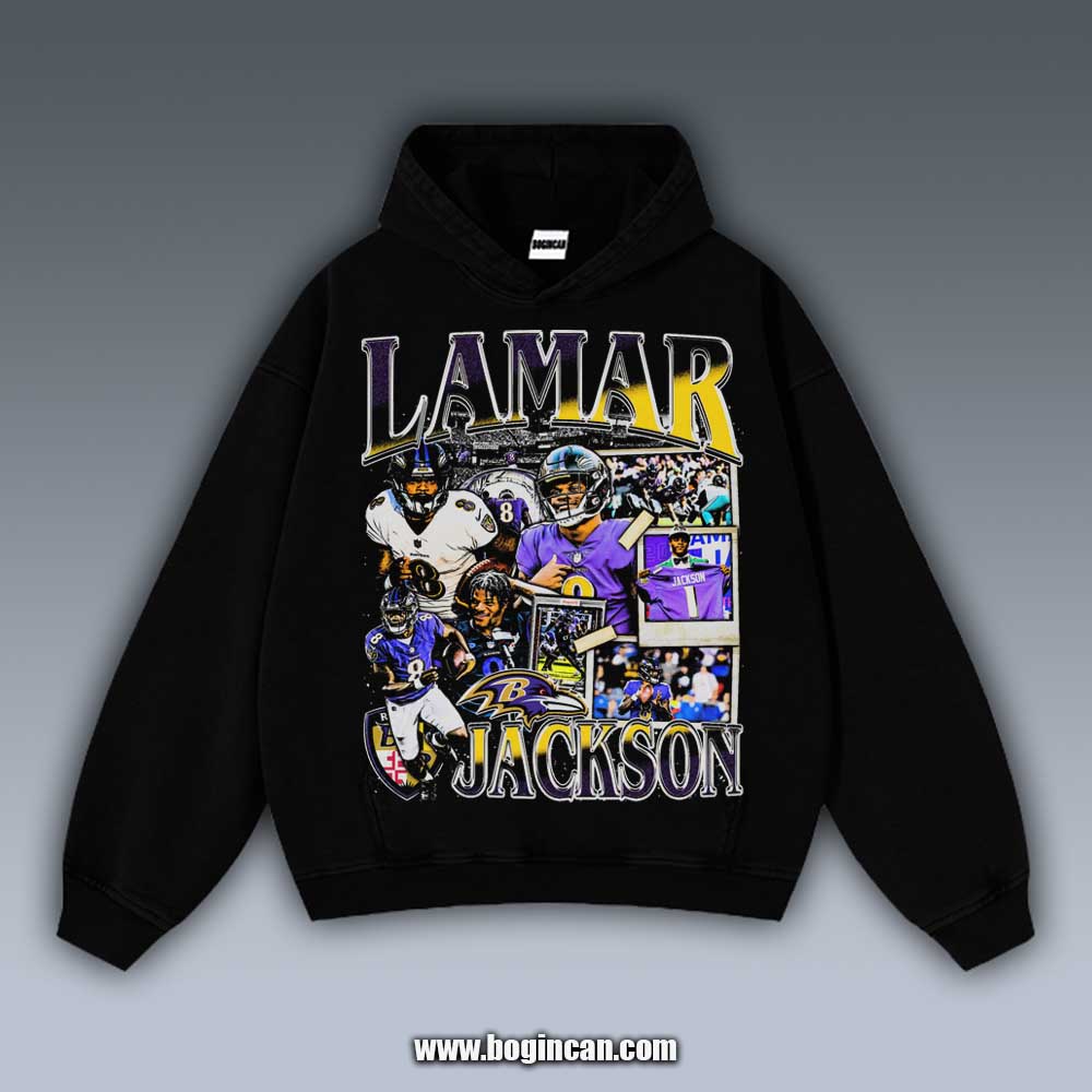 VINTAGE HOODIES | LAMAR JACKSON 9.20