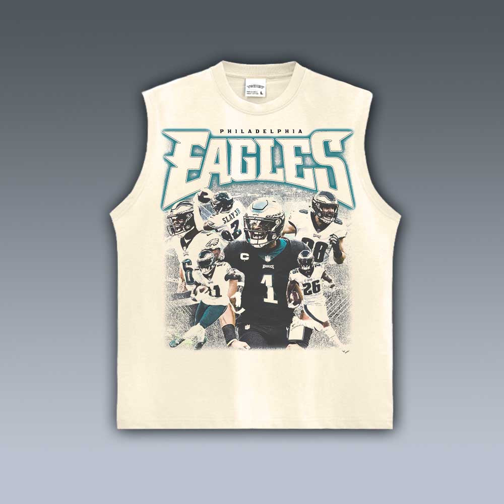 VINTAGE TANK TOP | EAGLES 3.25