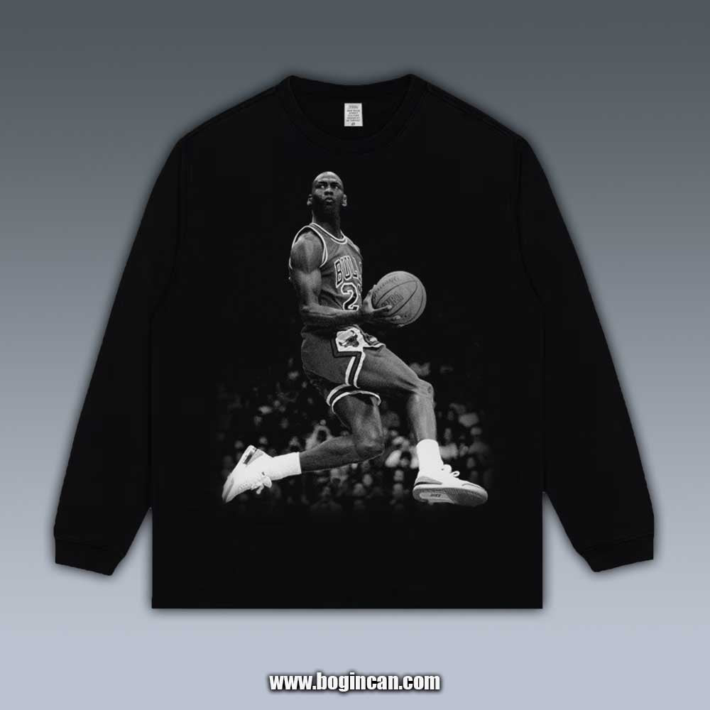 VINTAGE LONG SLEEVE TEE | MICHAEL JORDAN 3.11