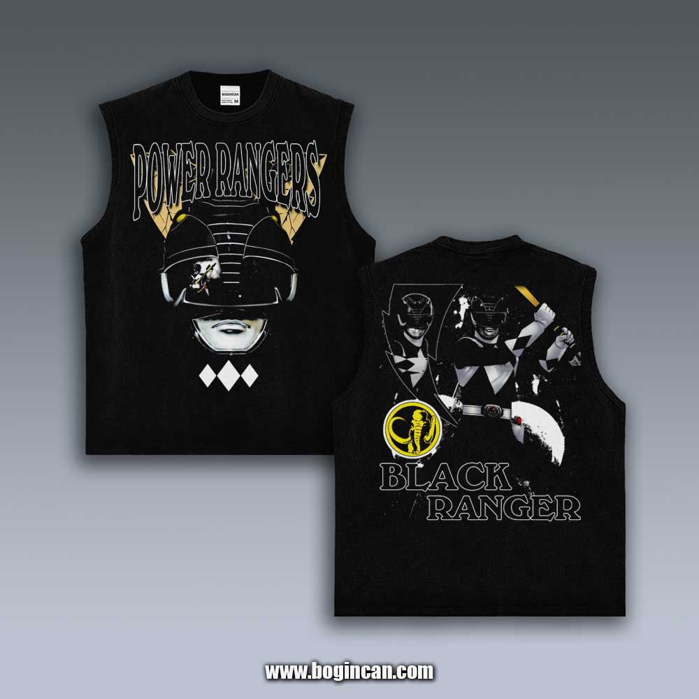 VINTAGE TANK TOP | BLACK RANGER 5.27