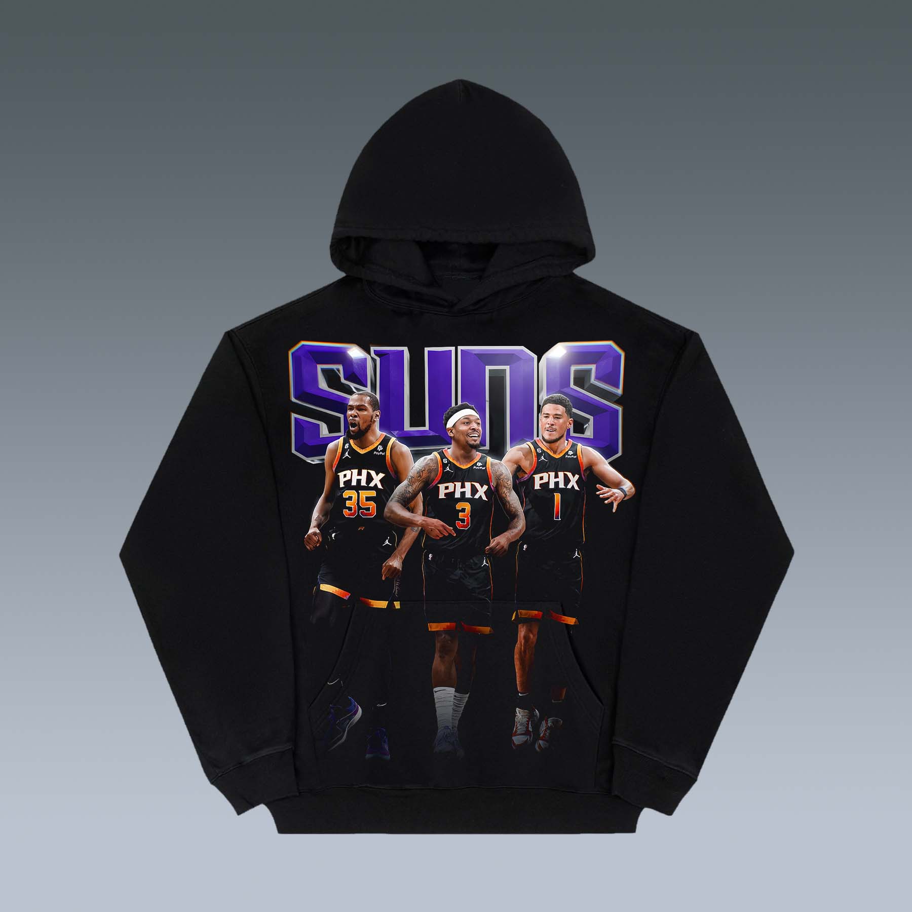 VINTAGE HOODIES | SUNS& KEVIN DURANT& DEVIN BOOKER& BRADLEY BEEL