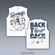 VINTAGE TANK TOP | DODGER BACK TO BACK 11.7.2