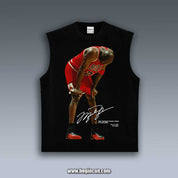 VINTAGE TANK TOP | MICHAEL JORDAN FLU GAME V5.14