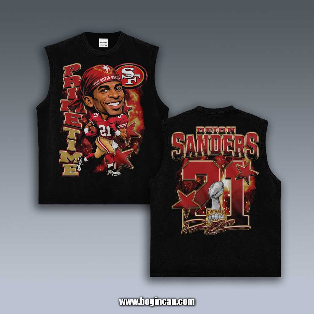 VINTAGE TANK TOP | PRIME TIME NINERS BIG HEAD 10.14