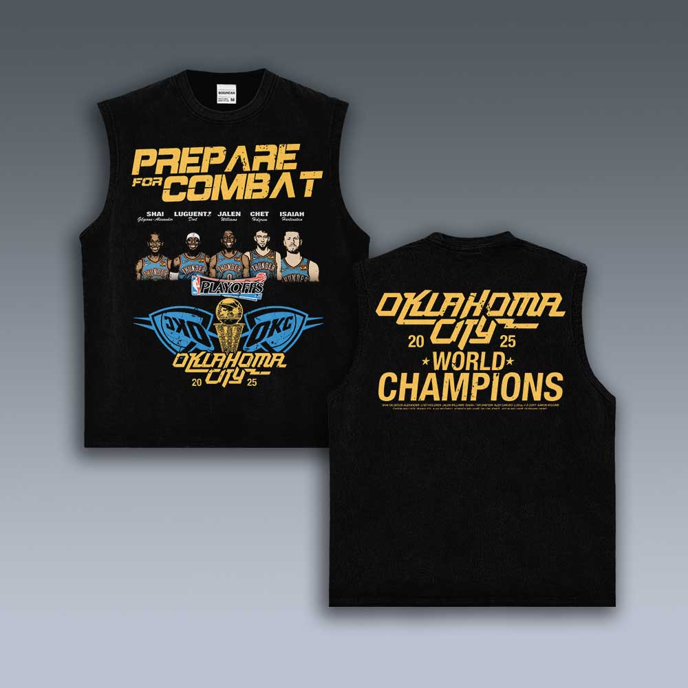 VINTAGE TANK TOP | OKC THUNDER 6.26.2