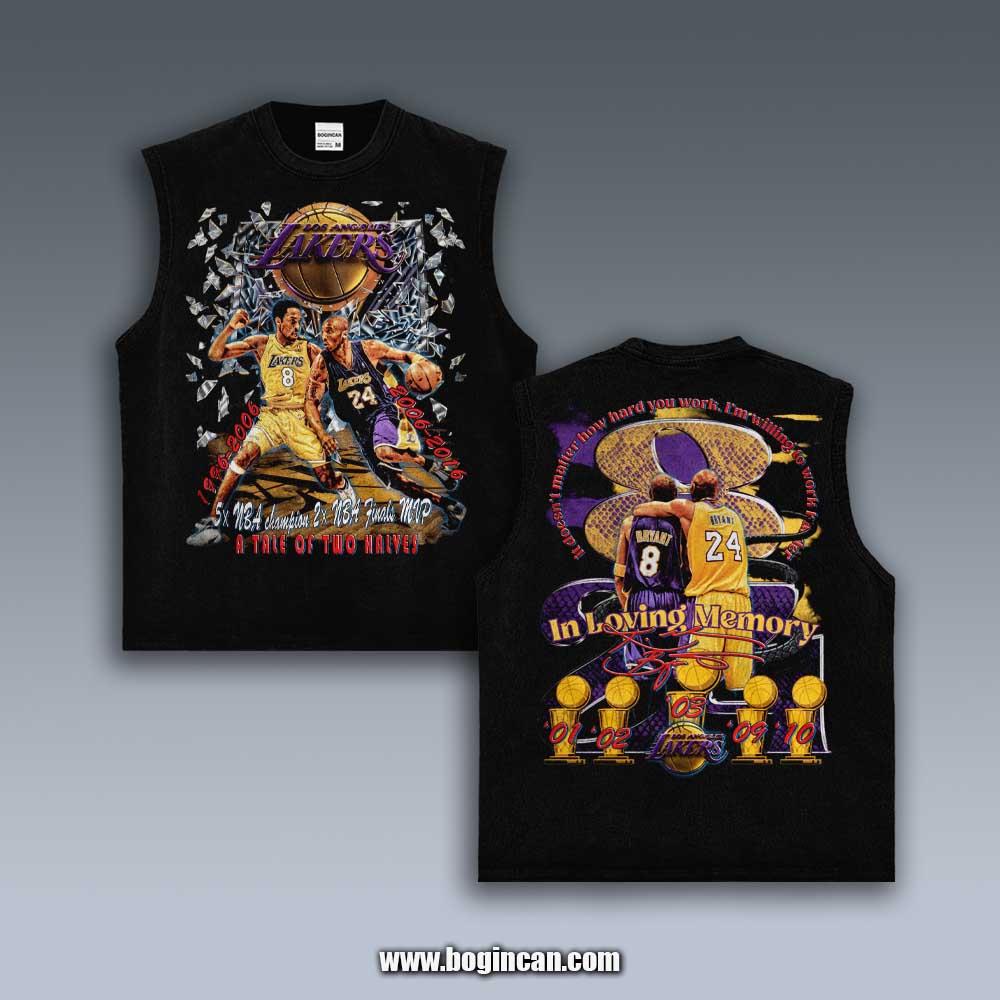 VINTAGE TANK TOP | 8 VS. 24 KOBE 8.29