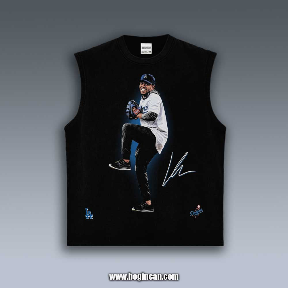 VINTAGE TANK TOP | KENDRICK LAMAR DODGERS 2025