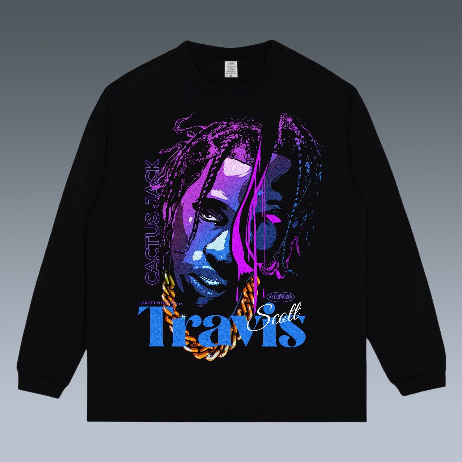 VINTAGE LONG SLEEVE TEE | TRAVIS SCOTT