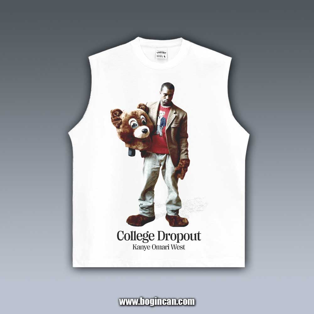VINTAGE TANK TOP | KANYE COLLEGE DROPOUT 3.25