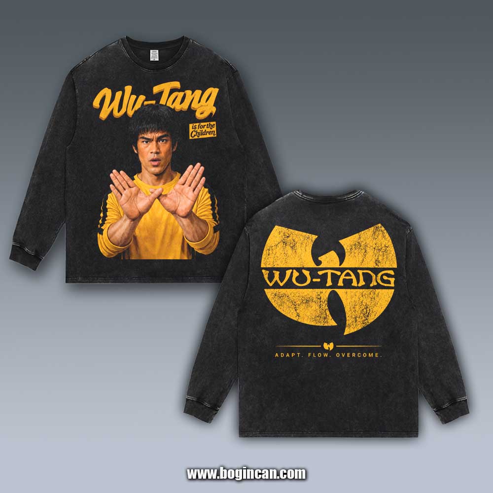 VINTAGE LONG SLEEVE TEE | BRUCE LEE X WUTANG V6.11