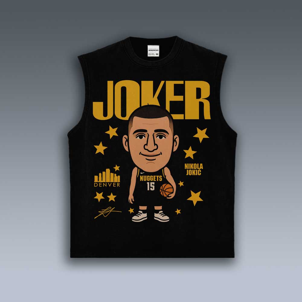 VINTAGE TANK TOP | JOKIC CARTOON