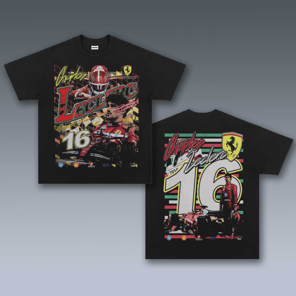 VINTAGE TEE | CHARLES LECLERC 25 7.21