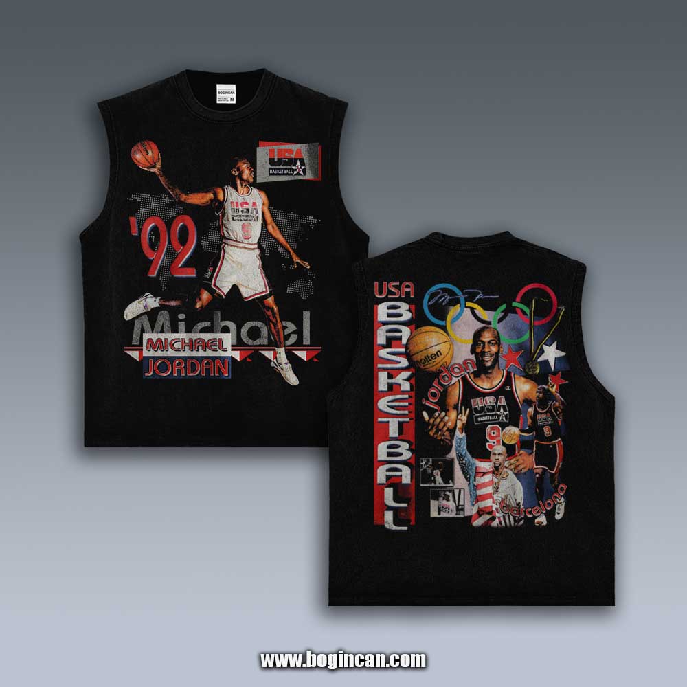 VINTAGE TANK TOP | 1992 TEAM USA JORDAN V5.22