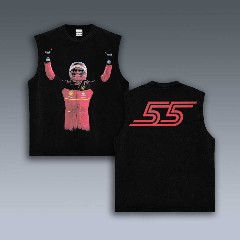 VINTAGE TANK TOP | CARLOS SAINZ 55 9.4