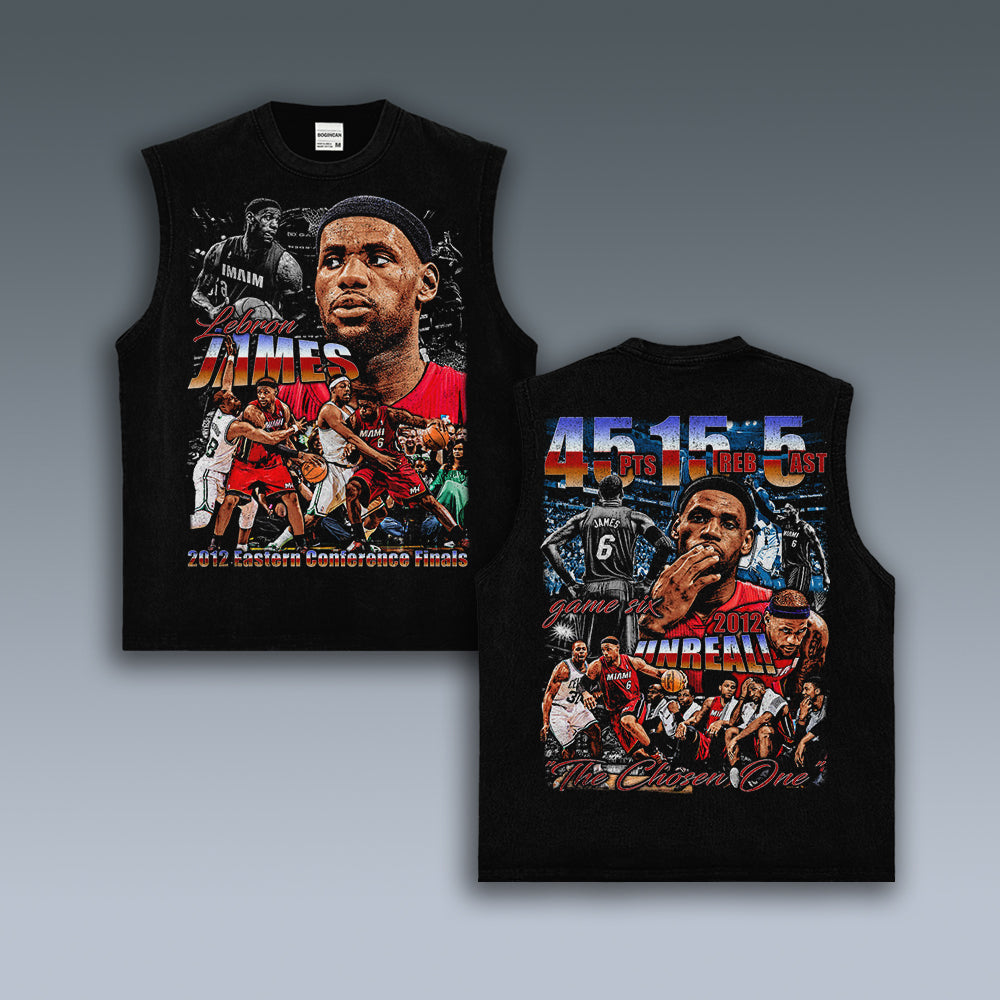 VINTAGE TANK TOP | LEBRON JAMES 6.14.3