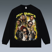 VINTAGE LONG SLEEVE TEE | POP SMOKE