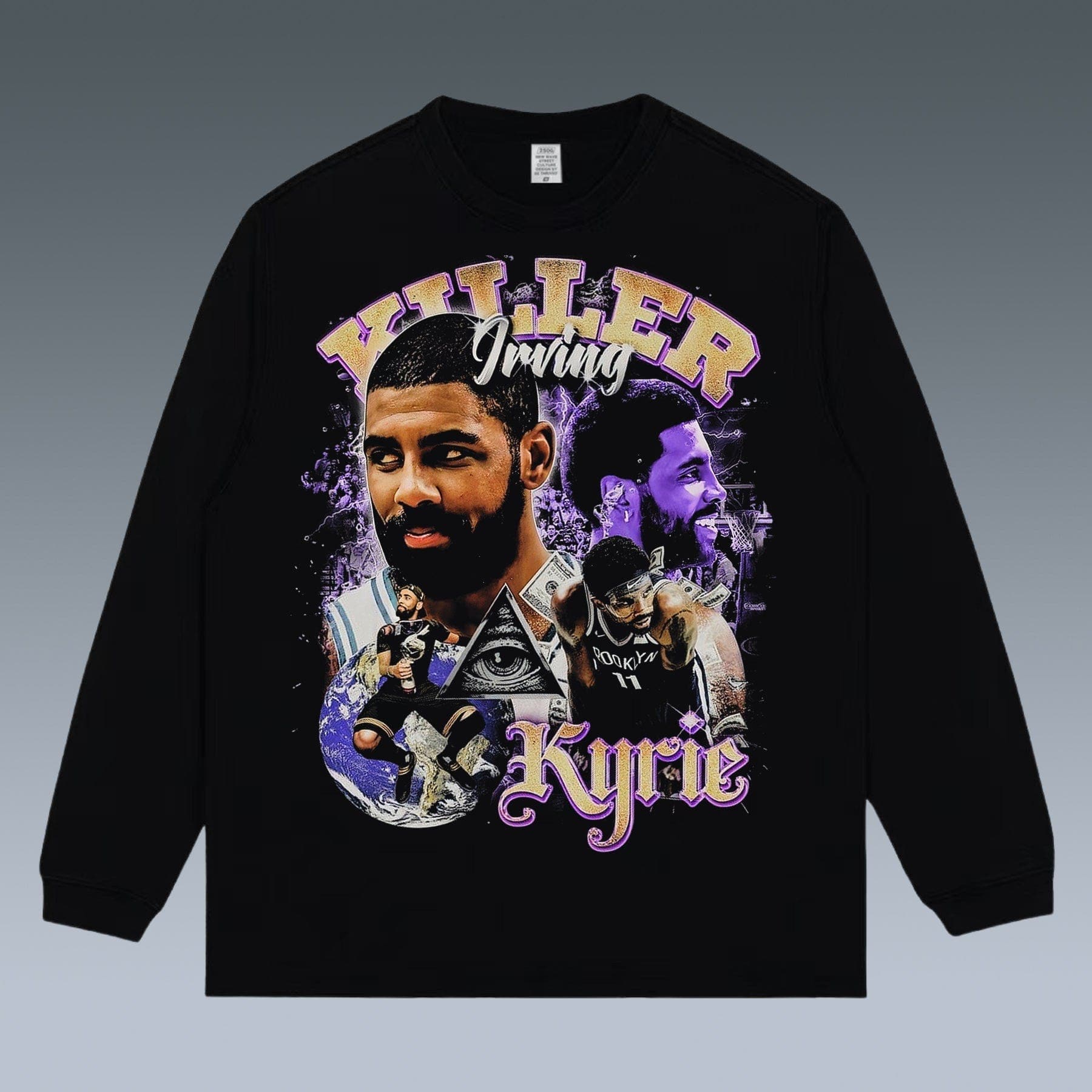 VINTAGE LONG SLEEVE TEE | KYRIE IRVING