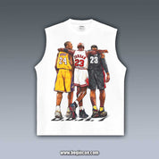 VINTAGE TANK TOP | KOBE AND JORDAN AND JAMES V9.8