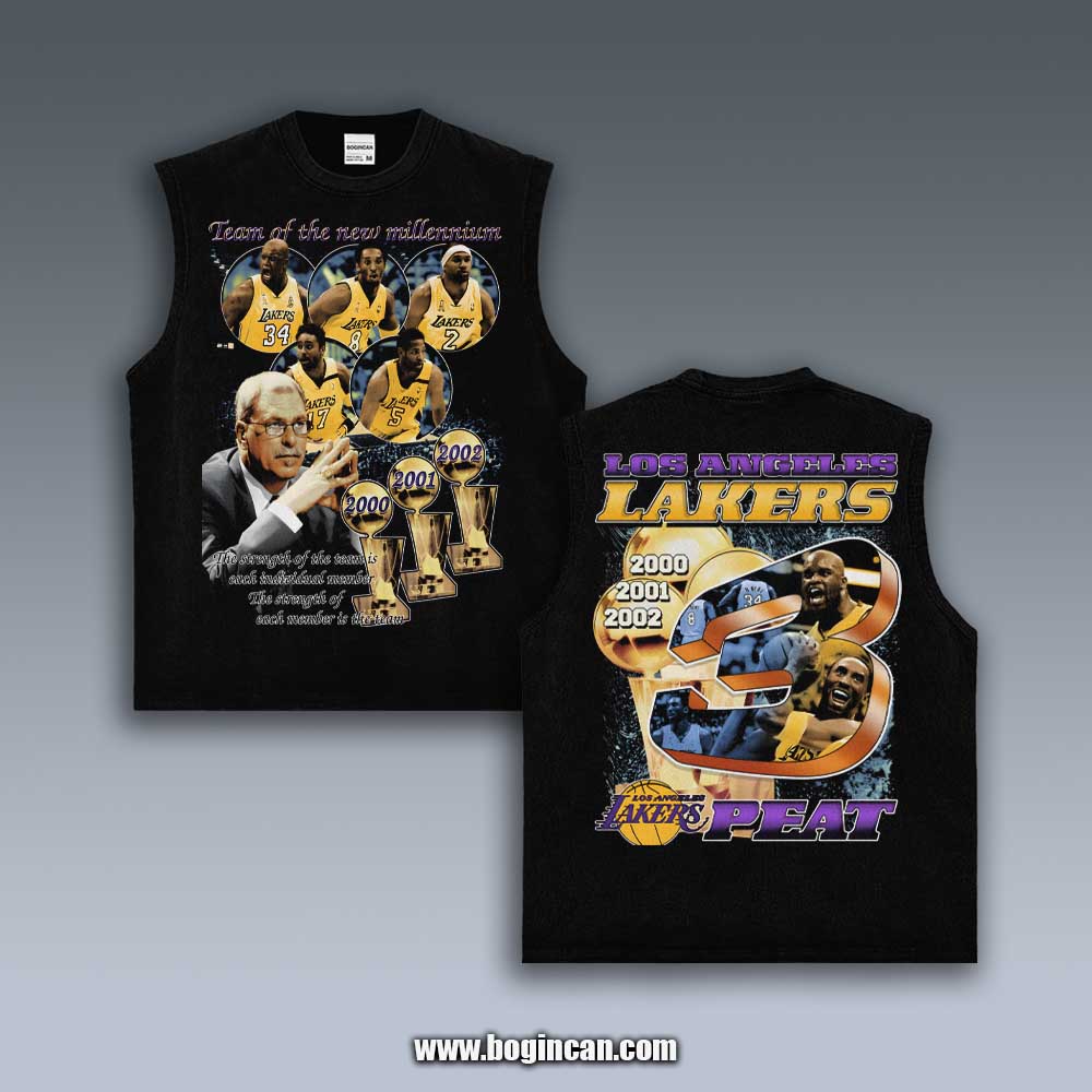 VINTAGE TANK TOP | 2002 LAKERS