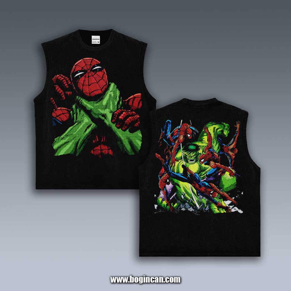VINTAGE TANK TOP | SPIDEY VS HULK 7.23