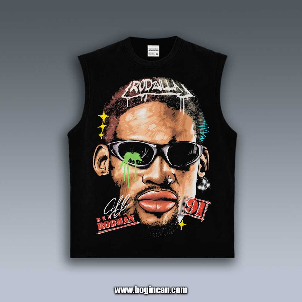 VINTAGE TANK TOP | DENNIS RODMAN 11.18.7