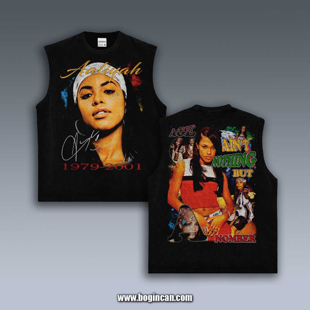 VINTAGE TANK TOP | AALIYAH 5.27