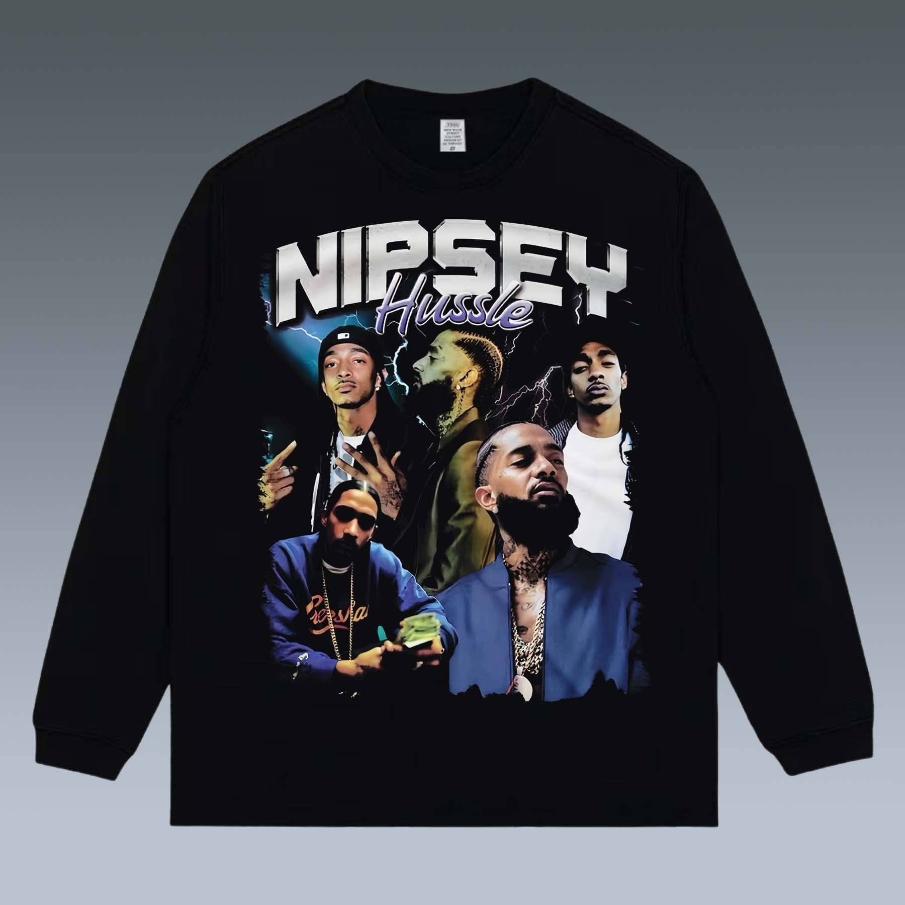 VINTAGE LONG SLEEVE TEE | NIPSEY HUSSLE