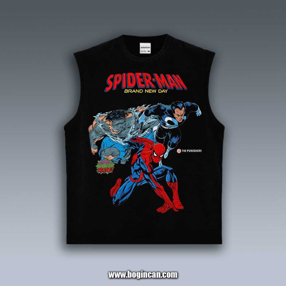VINTAGE TANK TOP | SPIDERMAN BND 7.8