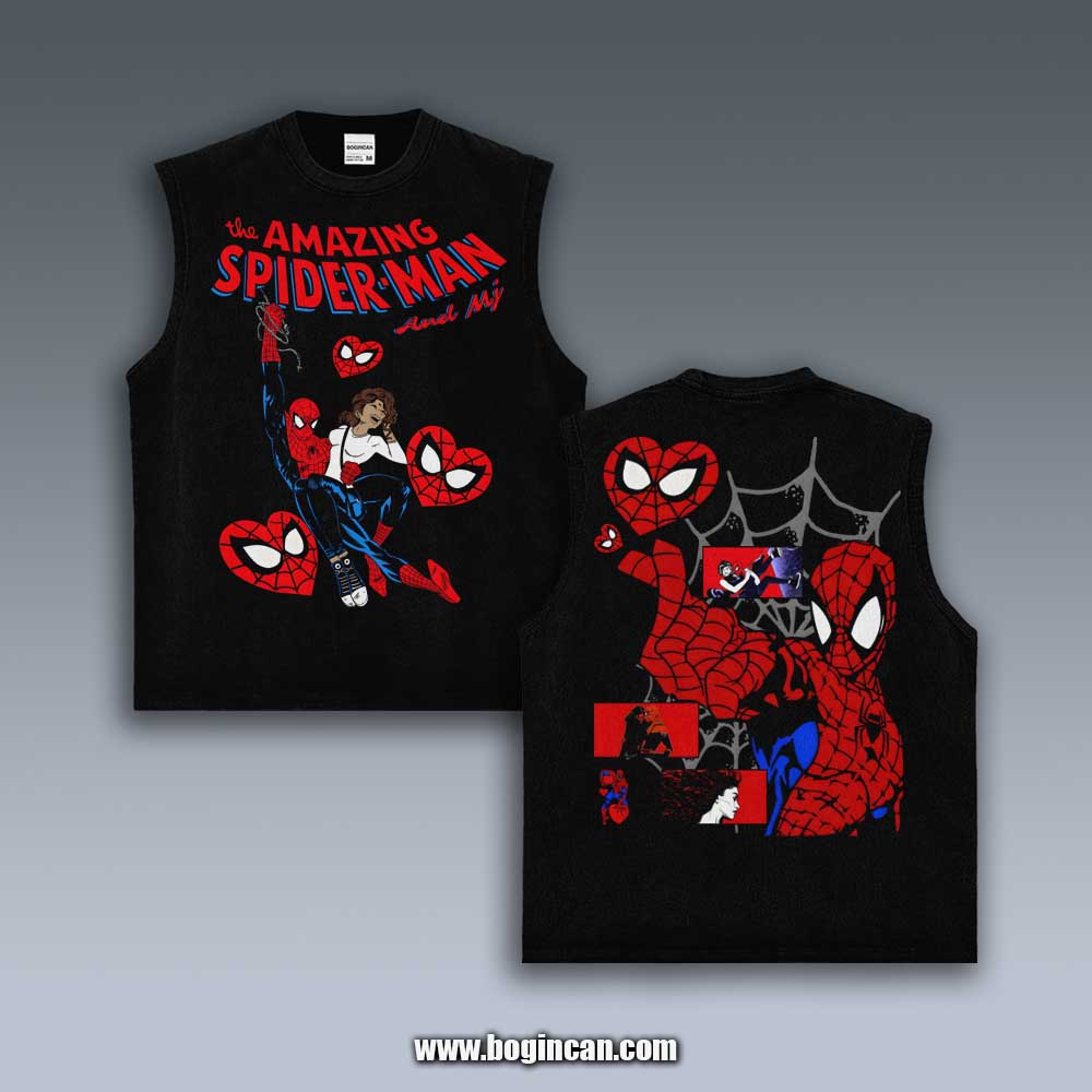 VINTAGE TANK TOP | LOVERS SPIDERMAN B7.23.2