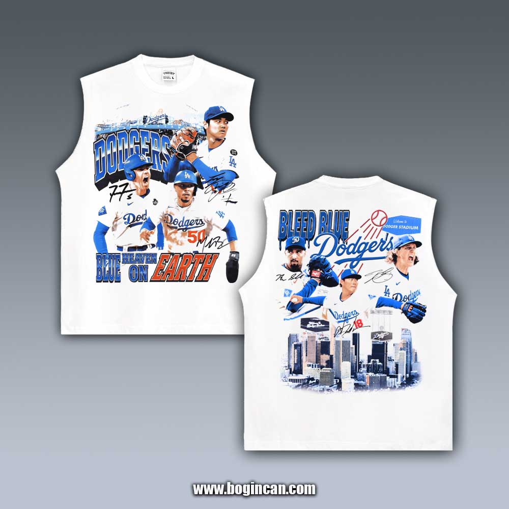 VINTAGE TANK TOP | 2025 DODGERS CHAMPIONS V8
