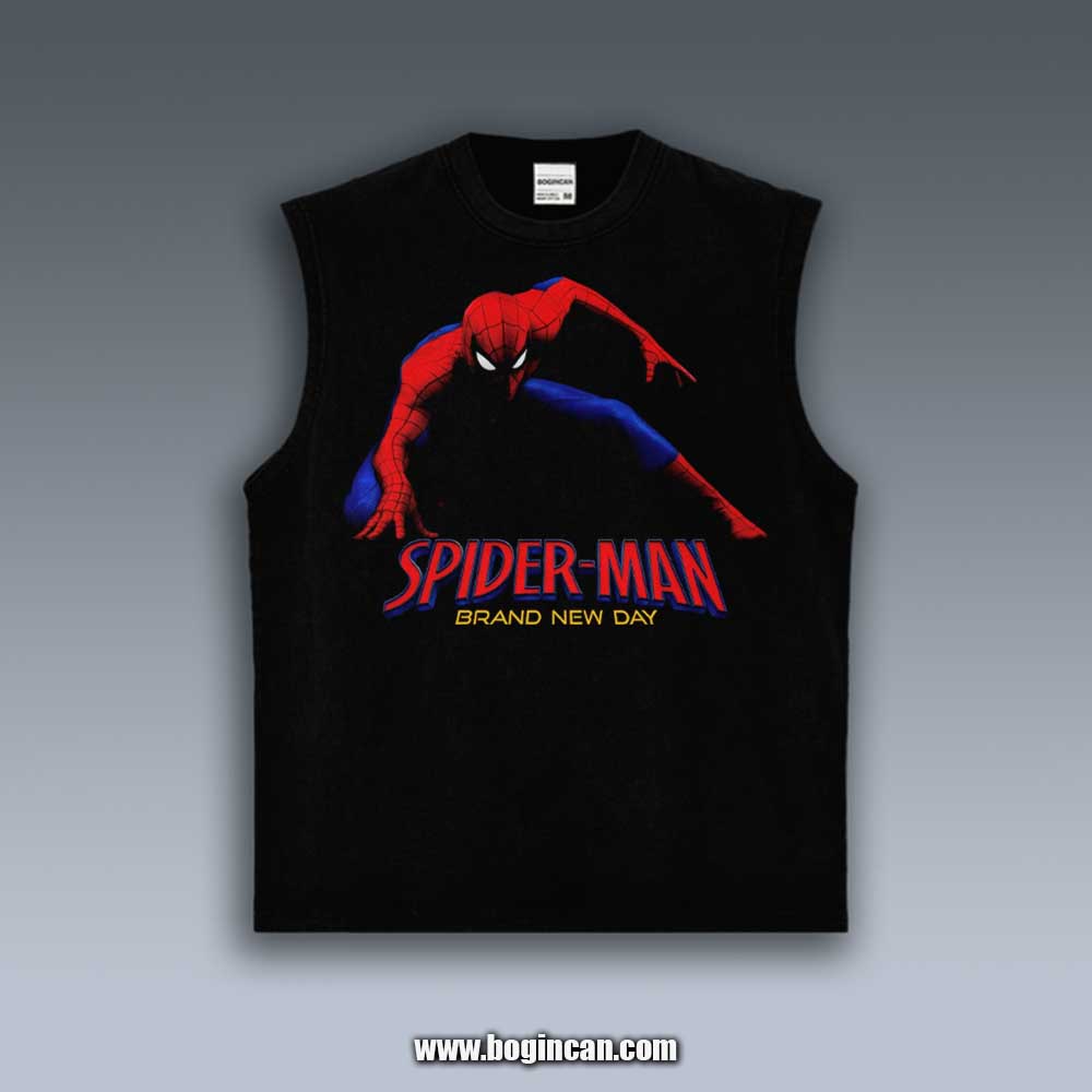 VINTAGE TANK TOP | SPIDERMAN BRAND NEW DAY 7.4.4