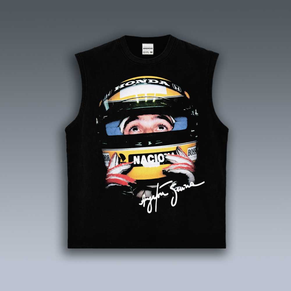 VINTAGE TANK TOP | AYRTON SENNA 7.5