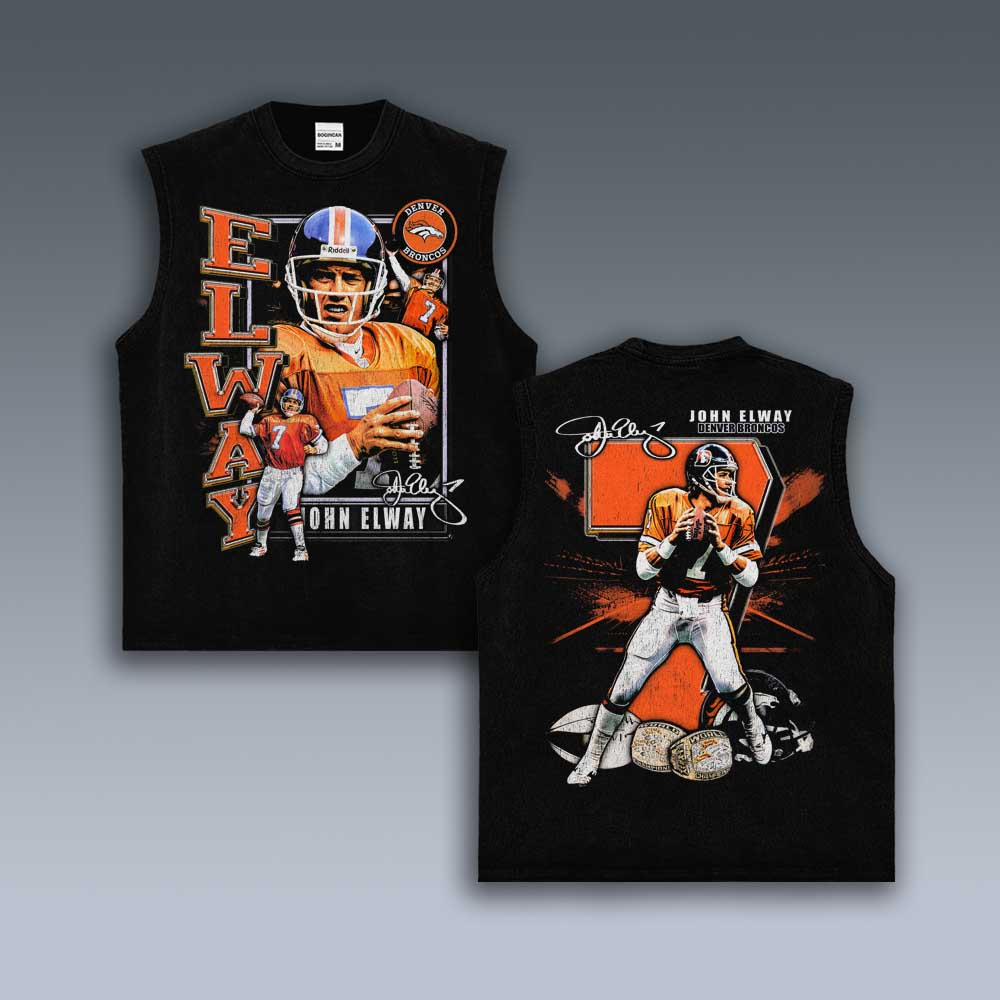 VINTAGE TANK TOP | JOHN ELWAY RINGS 9.1