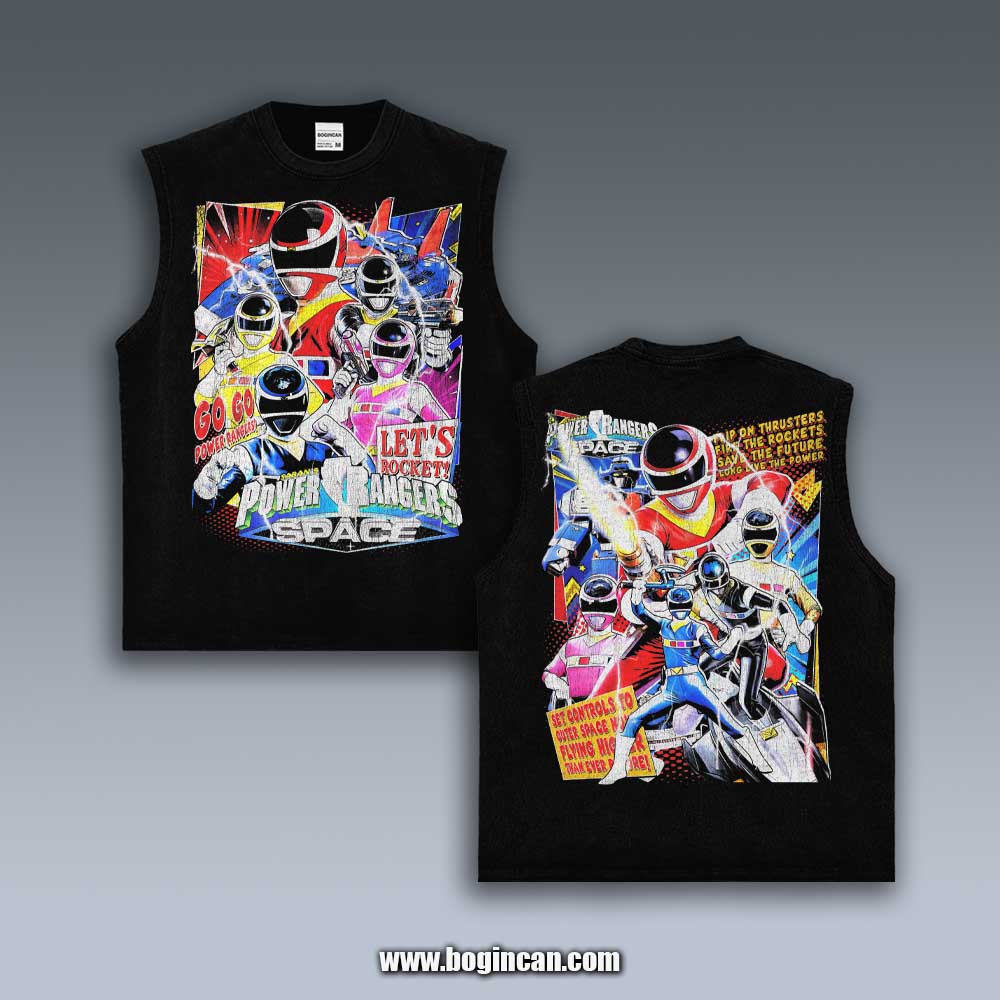 VINTAGE TANK TOP | POWER RANGERS IN SPACE 1.4