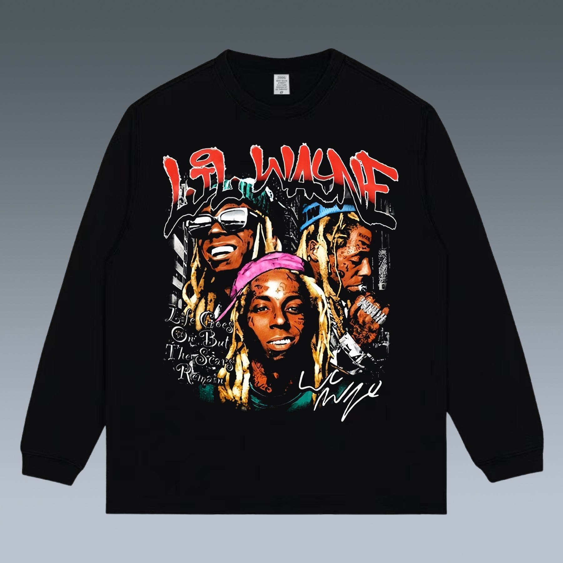 VINTAGE LONG SLEEVE TEE | LIL WAYNE
