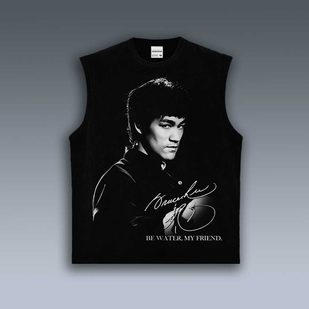 VINTAGE TANK TOP | BRUCE LEE BE WATER MY FRIEND
