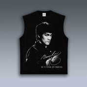 VINTAGE TANK TOP | BRUCE LEE BE WATER MY FRIEND