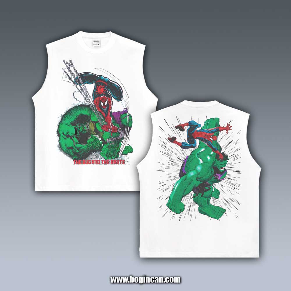 VINTAGE TANK TOP | SPIDERMAN THE BUG & THE BRUTE 7.4