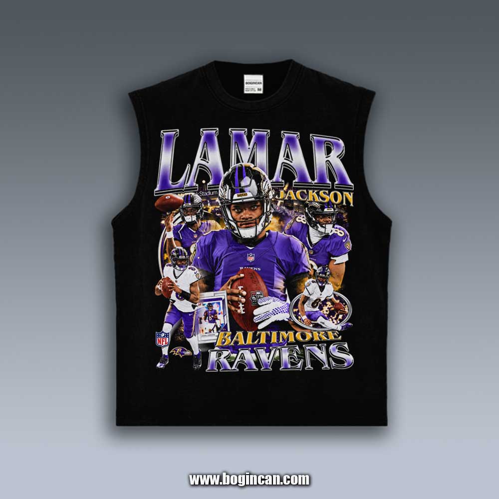 VINTAGE TANK TOP | LAMAR JACKSON 10.14