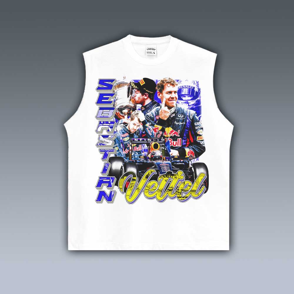 VINTAGE TANK TOP | SEBASTIAN VETTEL REDBULL 9.4
