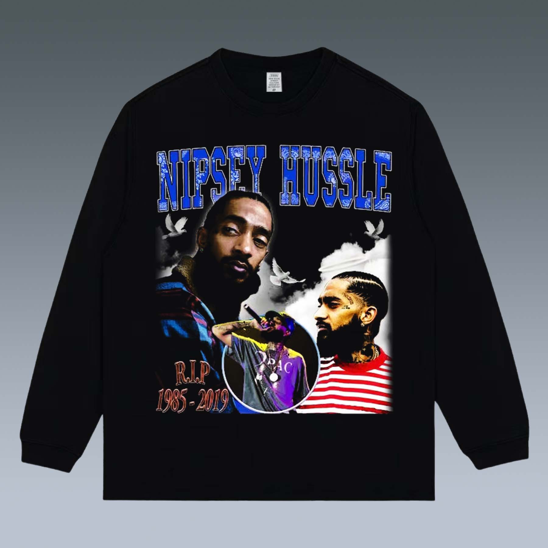 VINTAGE LONG SLEEVE TEE | NIPSEY HUSSLE